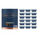 King C. Gillette Scheermesjes 18 stuks Fusion 5, Sieraden, Tassen en Uiterlijk, Uiterlijk | Gezichtsverzorging, Ophalen, Nieuw
