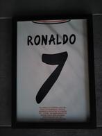 Ingelijste poster, Cristiano Ronaldo Real Madrid 2013-2014, Ophalen of Verzenden, Nieuw, Clubaccessoires