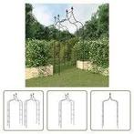 2x Rozenboog rozen boog tuinboog staal zwart GRATIS BEZORGD!, Tuin en Terras, Met poort, Verzenden, Overige typen, Nieuw