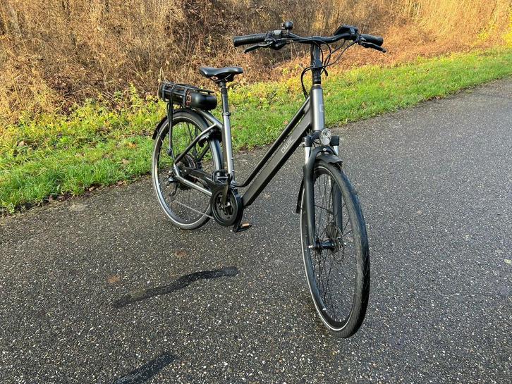 Elektrische damesfiets Qwic, Fietsen en Brommers, Elektrische fietsen, Zo goed als nieuw, 47 tot 51 cm, Ophalen