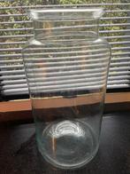 Hoge glazen vaas stolp model, Ophalen, Gebruikt, Overige kleuren, Glas