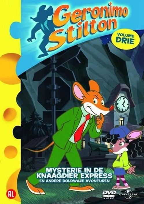 DVD Geronimo Stilton - Mysterie In De Knaagdier Express (3), Cd's en Dvd's, Dvd's | Kinderen en Jeugd, Zo goed als nieuw, Tv fictie