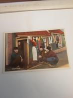 DE   WAS OPHANGEN BIJ MANNEN VAN VOLENDAM, Ophalen of Verzenden, Voor 1920, Noord-Holland