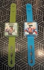 2 Kinder horloge superman en green lantern, Ophalen, Zo goed als nieuw, Blauw, Jongen of Meisje