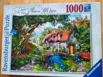 Ravensburger puzzel Flower Hill Lane nieuw, Ophalen, 500 t/m 1500 stukjes, Nieuw, Legpuzzel