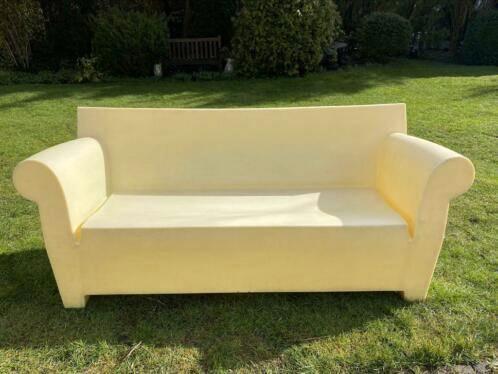Kartell Bubble Club tuinbank geel Philippe Starck, Tuin en Terras, Tuinbanken, Gebruikt, Kunststof, Ophalen of Verzenden