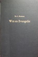 ds. L. Huisman - Wet en Evangelie - 6 preken, Boeken, Ophalen of Verzenden, Gelezen, Christendom | Protestants