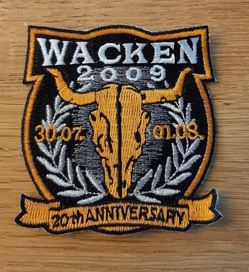 Wacken. W:O:A. Patch, opnaai embleem en Sticker. beschikbaar voor biedingen