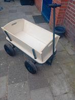 Houten bolderkar met luchtbanden, Caravans en Kamperen, Ophalen, Gebruikt