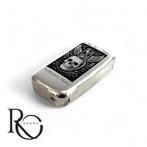 Memento Mori zilverbaar 100g  Mystieke Symbolen Serie, Ophalen of Verzenden, Zilver