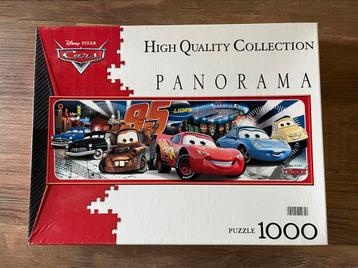 Disney Pixar Cars panorama puzzel - 1000 stukjes beschikbaar voor biedingen