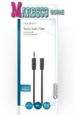 Stereo-Audiokabel, Audio verlengkabel, 3,5 mm, Jack 10 meter, 10 meter of meer, Nedis, Nieuw, Info@marbeco.nl