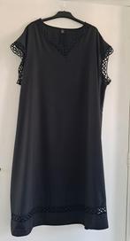 Mooie en leuke zwarte luchtige jurk maat 54-56 NIEUW!!!, Ophalen of Verzenden, Nieuw, Zwart, Jurk