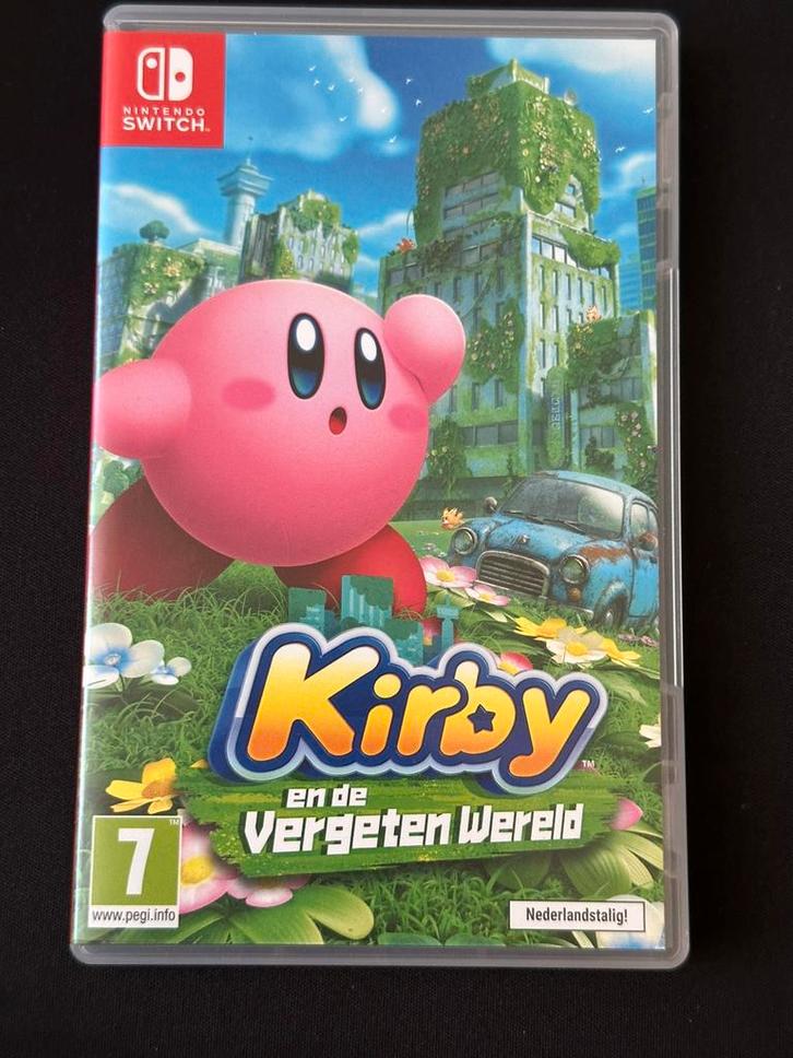 Kirby en de Vergeten Wereld, Spelcomputers en Games, Games | Nintendo Switch, Zo goed als nieuw, Overige genres, 1 speler, Vanaf 12 jaar