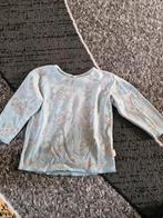 Turquoise truitje met bloemen Maat 80 hh, Kinderen en Baby's, Babykleding | Maat 80, Hema, Onbekend, Ophalen of Verzenden, Zo goed als nieuw