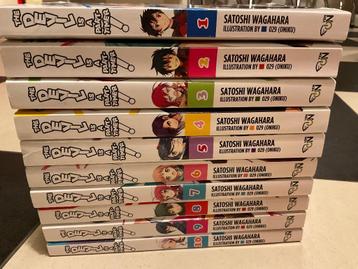 Volledige reeks Light Novels The devil is a part timer Manga beschikbaar voor biedingen