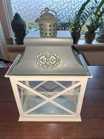 Lantaarn, 50 tot 75 cm, Wit, Ophalen of Verzenden, Zo goed als nieuw