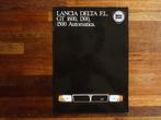 Lancia Delta F.L., GT1600, 1300, 1500 Automatic (1982/1983), Boeken, Ophalen of Verzenden, Zo goed als nieuw, Overige merken