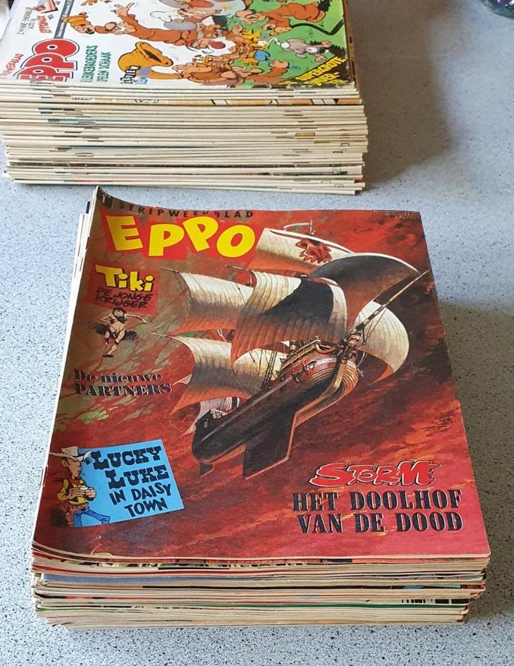 Stripweekblad Eppo jaargang 1983, Boeken, Stripboeken, Gelezen, Complete serie of reeks, Ophalen of Verzenden