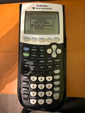 Texas Instruments TI-84 Plus beschikbaar voor biedingen