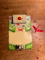 Blikken vliegveld / vliegtuig / blikken speelgoed., Ophalen of Verzenden