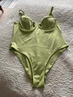 Monki Badpak - Lichtgroen - Maat L, Kleding | Dames, Badmode en Zwemkleding, Ophalen of Verzenden, Zo goed als nieuw, Groen, Badpak