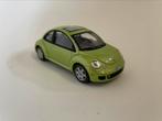 Model VW New Beetle, groen, Cararama Hongwell, circa 1/43, Hobby en Vrije tijd, Modelauto's | 1:43, Ophalen of Verzenden, Gebruikt