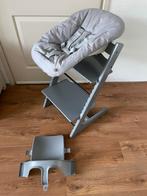 🧡 Storm Grey Stokke Tripp Trapp Newborn Babyset 🧡 Topstaat, Kinderen en Baby's, Ophalen, Zo goed als nieuw, Meegroeistoel, Stoelverkleiner