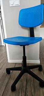 Bureaustoel ikea, Ophalen, Zo goed als nieuw, Blauw