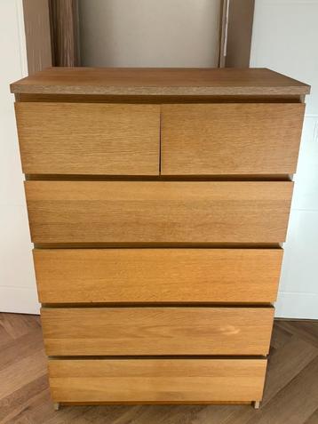 Wooden Chest of Drawers - 6 Drawers beschikbaar voor biedingen