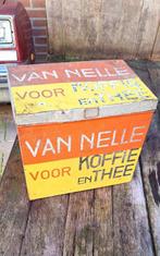 Oud winkelblik van Van Nelle voor koffie en thee., Verzamelen, Blikken, Ophalen of Verzenden, Gebruikt, Koffie, Van Nelle