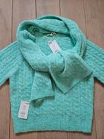 Zusss setje, trui met sjaal, Maat 38/40 (M), Nieuw, Ophalen of Verzenden, Groen