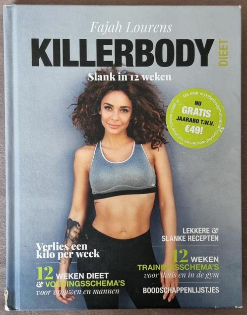 Killerbody dieet - Fajah Lourens - hardcover - IGST, Boeken, Gezondheid, Dieet en Voeding, Gelezen, Dieet en Voeding, Ophalen of Verzenden