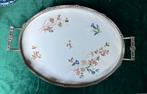 Antiek ovaal dienblad, Ophalen of Verzenden