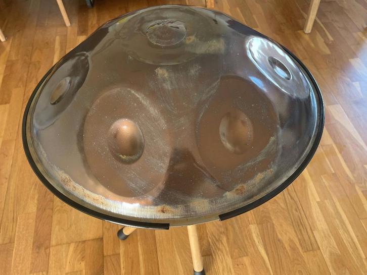 Handpan D Kurd 9, Muziek en Instrumenten, Percussie, Gebruikt, Melodische percussie, Ophalen of Verzenden