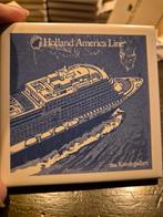 Holland America Line Onderzetter, Antiek en Kunst, Ophalen of Verzenden