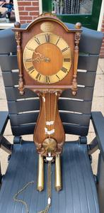 Hermle wandklok eiken kast, Antiek en Kunst, Antiek | Klokken, Ophalen