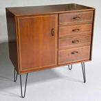 Vintage dressoir | Formule | vintage wandkast | LP meubel, Ophalen, Gebruikt, Met deur(en), 50 tot 100 cm