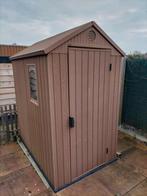 Keter Kunststof tuinhuisje houtkleur, Minder dan 250 cm, Kunststof, Gebruikt, Schuur