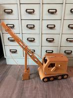 Vintage retro plywood hijskraan DDR Friedrich Fröbel Werdau, Ophalen of Verzenden, Gebruikt