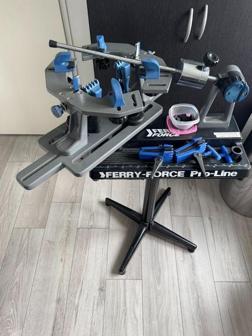 bespanmachine Ferry Force pro-line badminton & tennis, Sport en Fitness, Tennis, Gebruikt, Overige typen, Overige merken, Ophalen