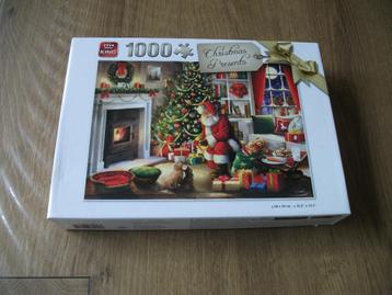 Kerst Puzzel Christmas Presents 1000 stuks beschikbaar voor biedingen