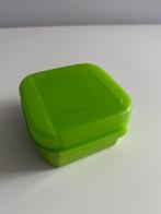 Groen tupperware bakje, Ophalen of Verzenden, Zo goed als nieuw, Groen