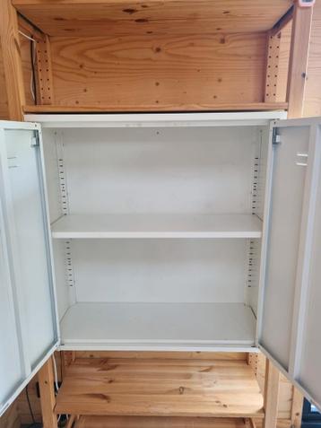Ivar locker kast met deuren wit ikea - afbeelding 4