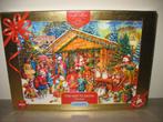 Gibsons KerstPuzzel, Ophalen, 500 t/m 1500 stukjes, Zo goed als nieuw, Legpuzzel