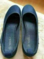 Nieuwe donkerblauwe ballerina's in maat 38, Blauw, Nieuw, Ballerina's, Ophalen of Verzenden