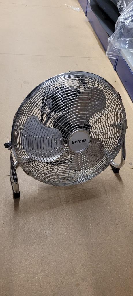 Ventilator Sencys 35cm, Witgoed en Apparatuur, Ventilatoren, Zo goed als nieuw, Vloerventilator, Ophalen