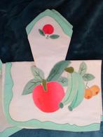 6 katoenen placemats en servetten oor de feestelijke tafel, Ophalen of Verzenden, Nieuw, Wit, Overige typen