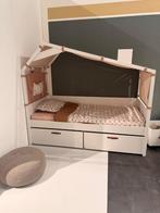 Cool Kids Bedbank met stoffen dak NU €875, Ophalen, 90 cm, Eenpersoons, Wit