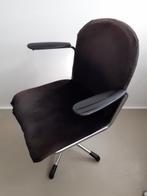 Vintage Gispen model 356 bureaustoel, bakeliet armleuning, Ophalen of Verzenden, Zo goed als nieuw, Zwart